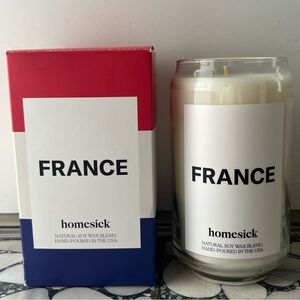 New! Homesick France Candle